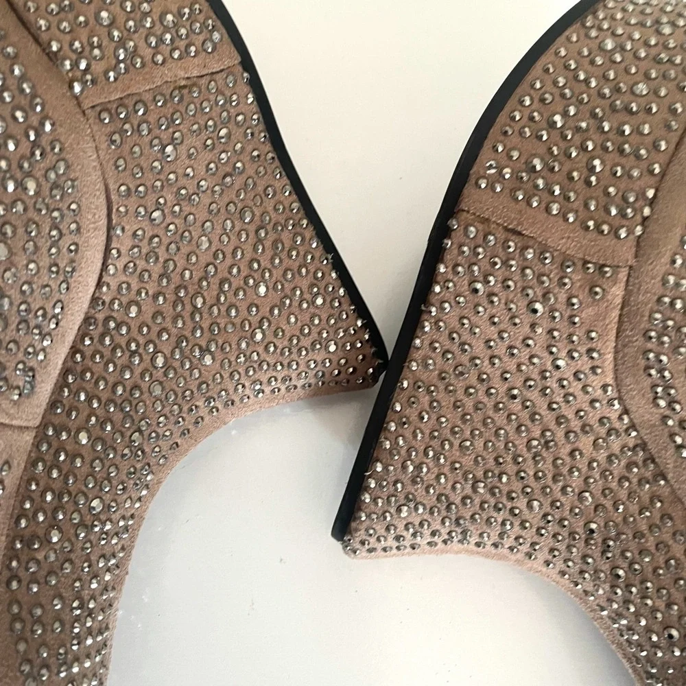 BEAUTIFUL SHOES All Over Studded platform heels-37